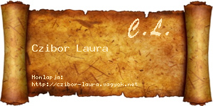 Czibor Laura névjegykártya